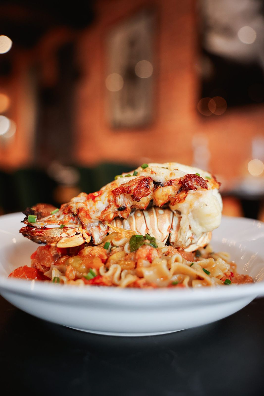 Lobster pasta from the dinner menu at Ce Soir Oakville