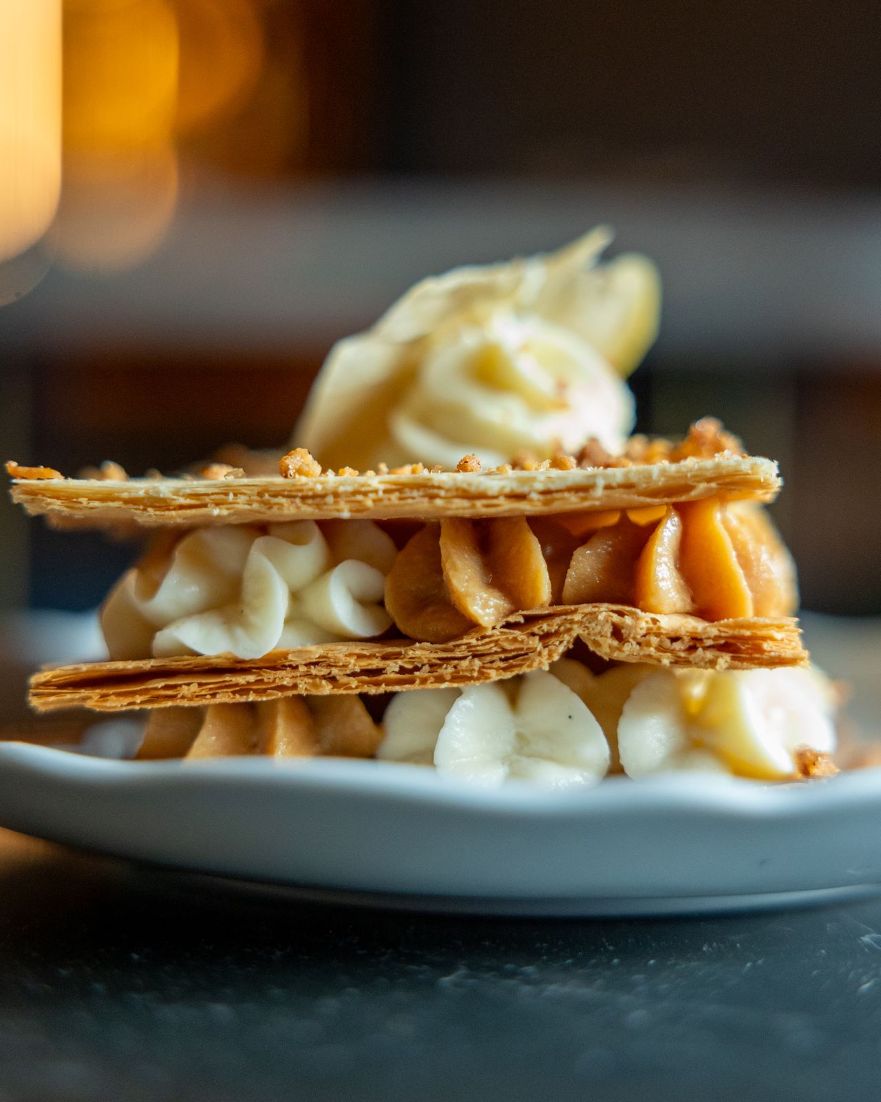 Mille-feuille dessert at Ce Soir Oakville